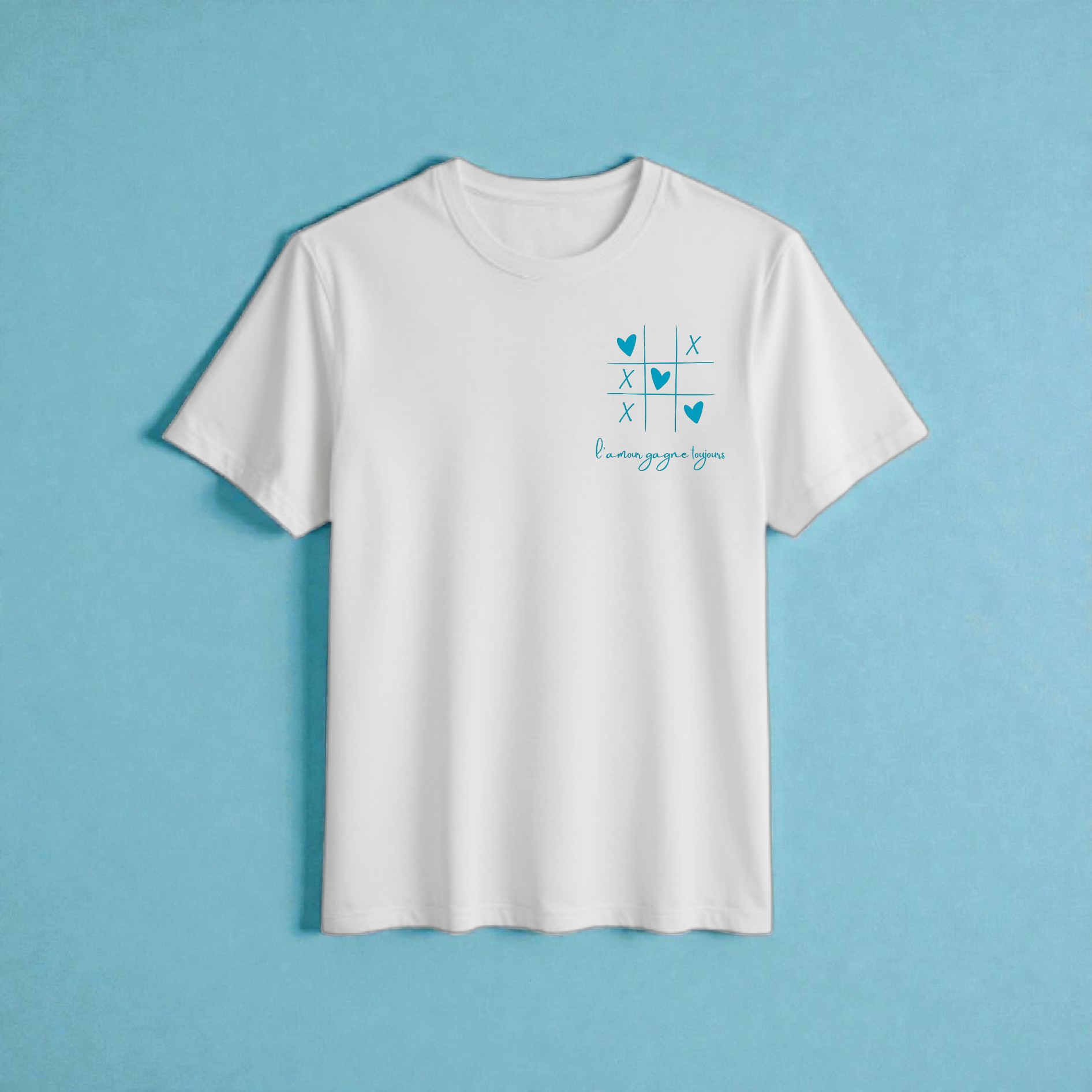 ❤️ T-Shirt "L’Amour Gagne Toujours"
