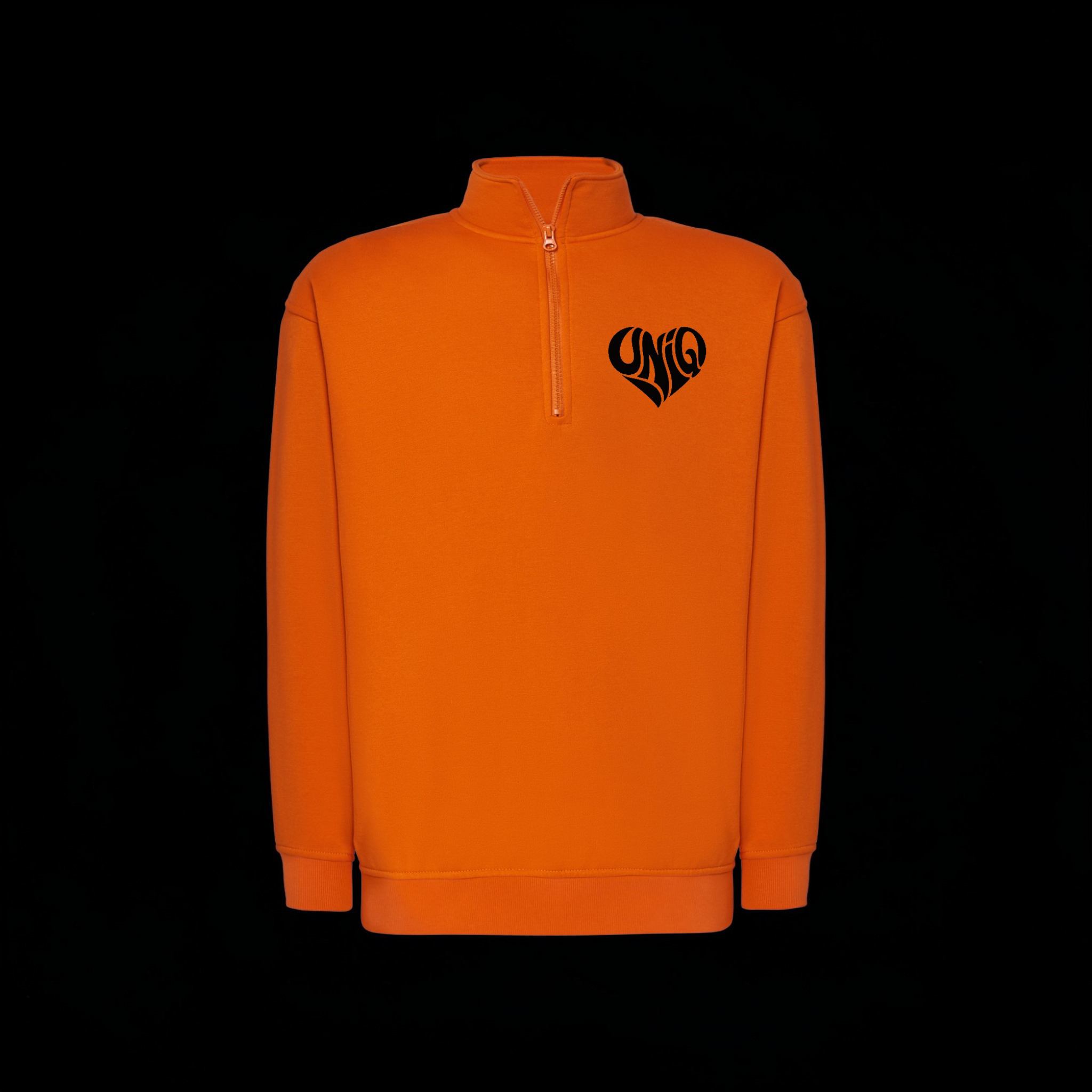 Quart de zip UniQ orange