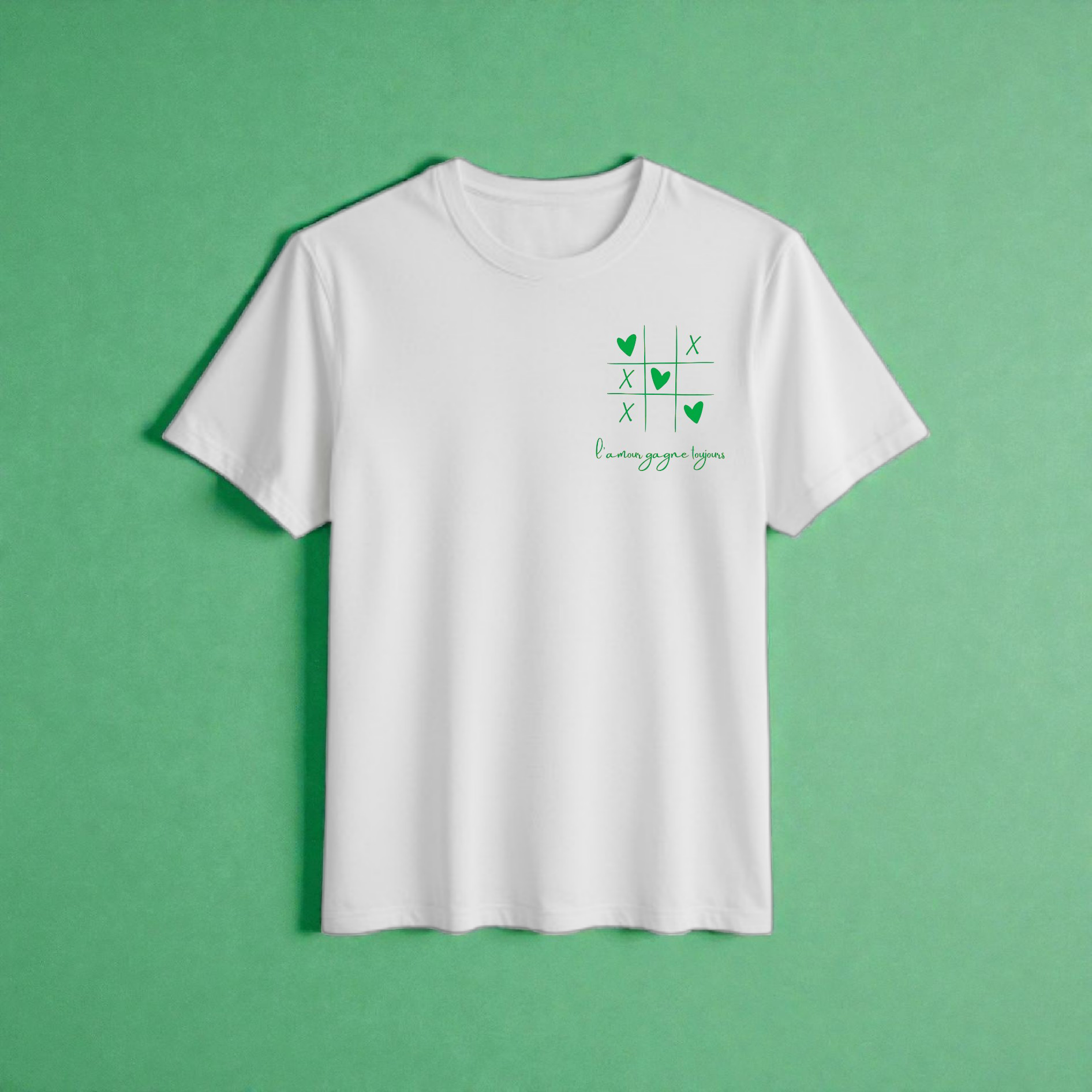 ❤️ T-Shirt "L’Amour Gagne Toujours"