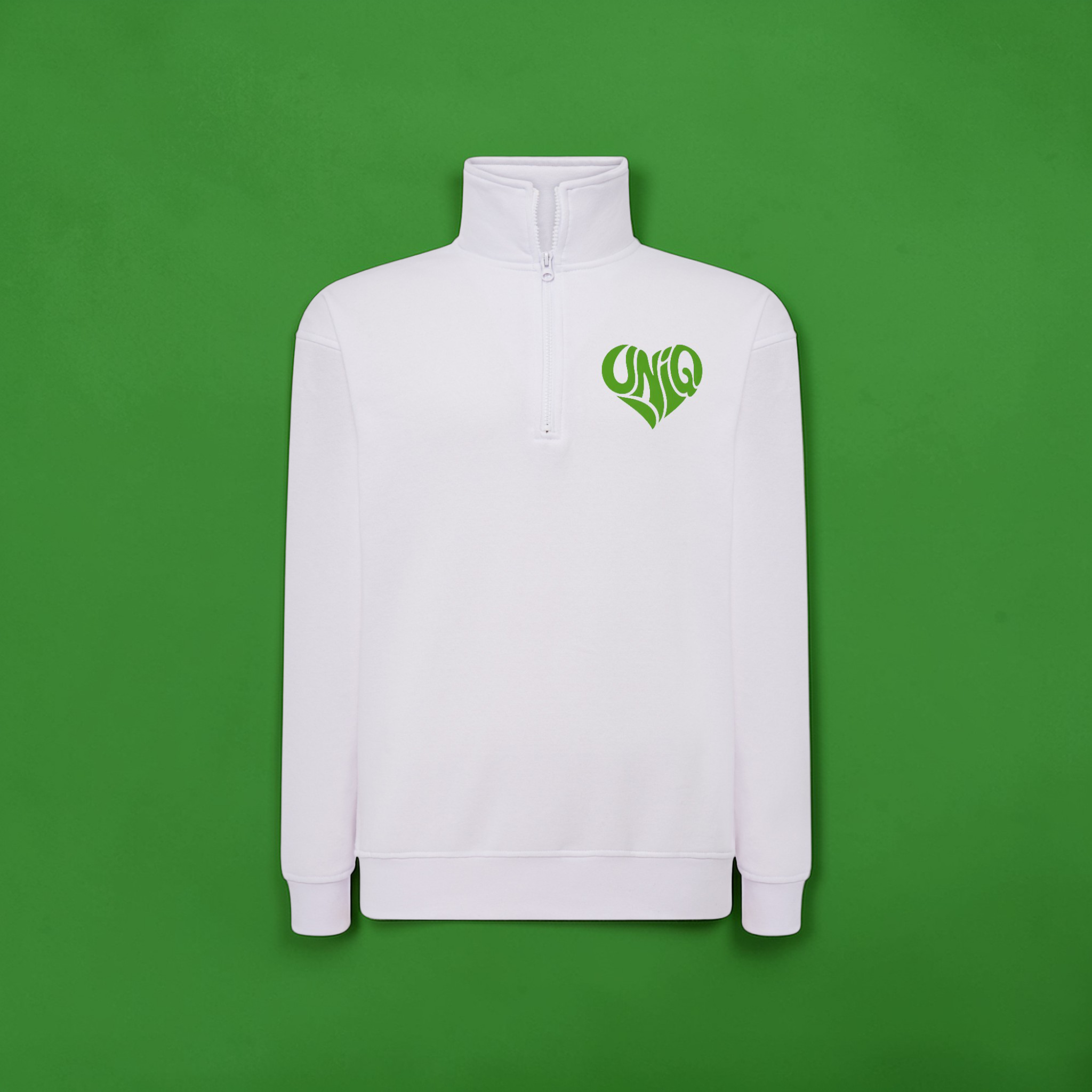 Quart de Zip UniQ blanc