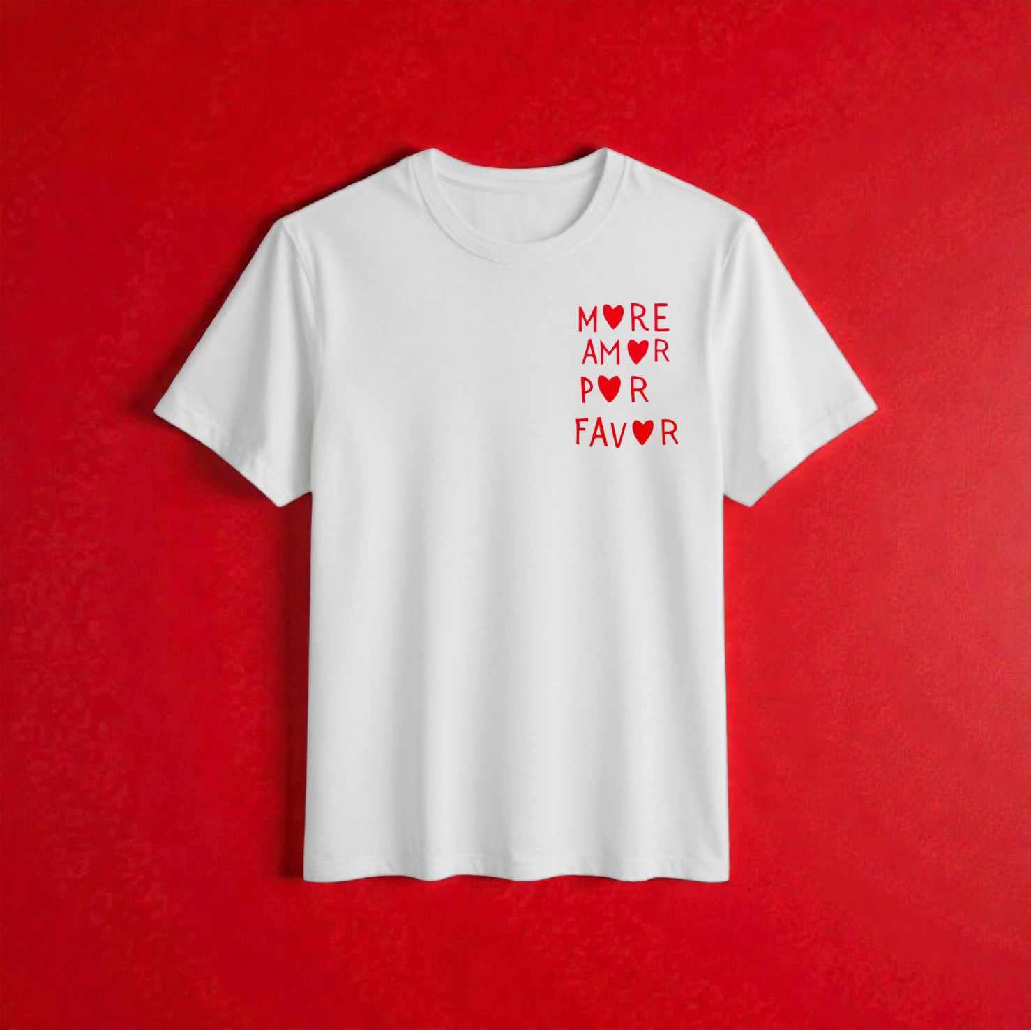 🦩T-Shirt "MORE AMOR POR FAVOR "