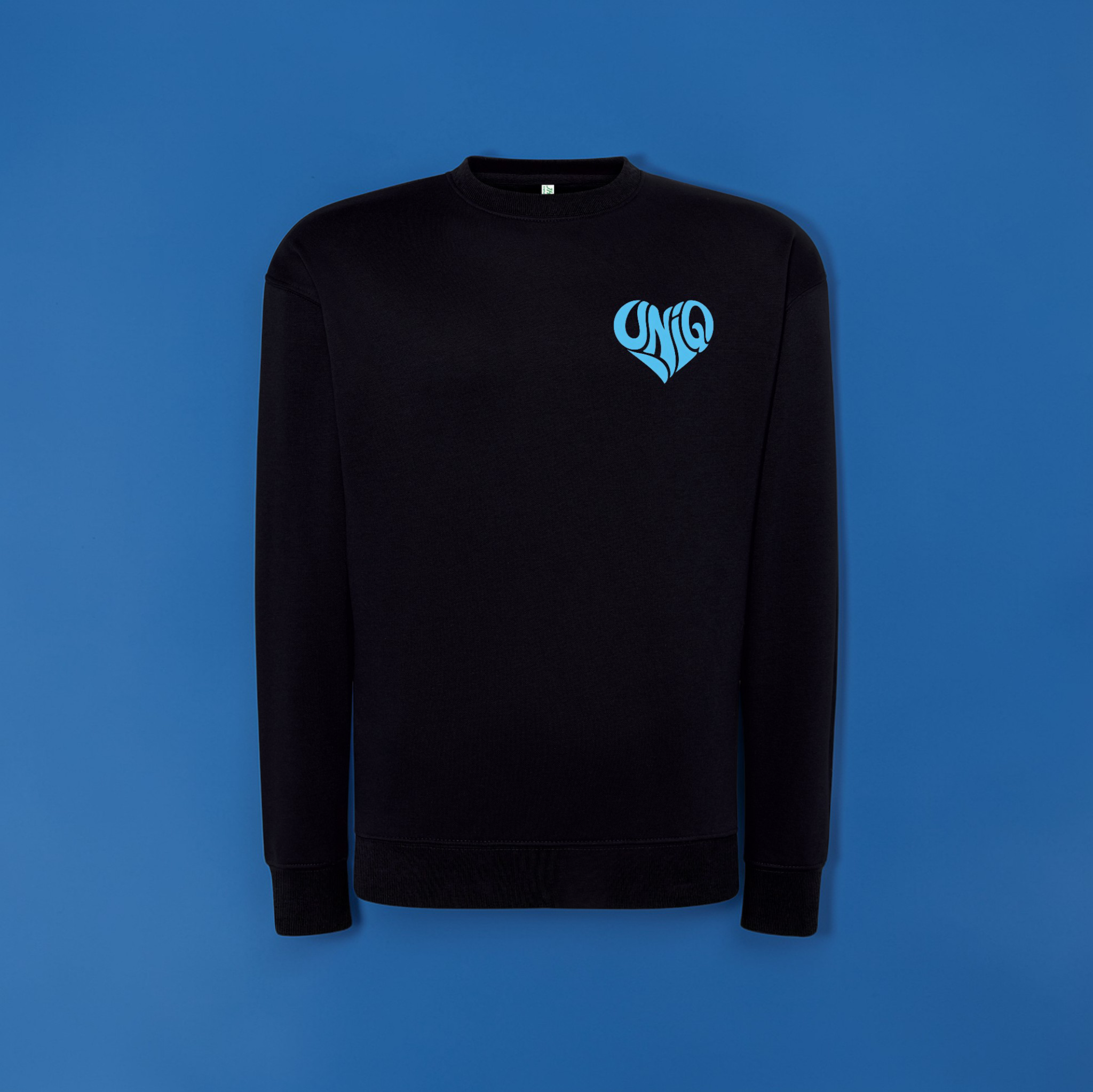Sweat col rond UniQ bleu marine