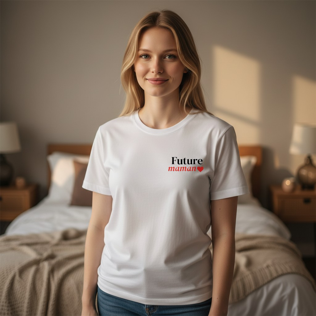 ♥️ T-shirt future maman