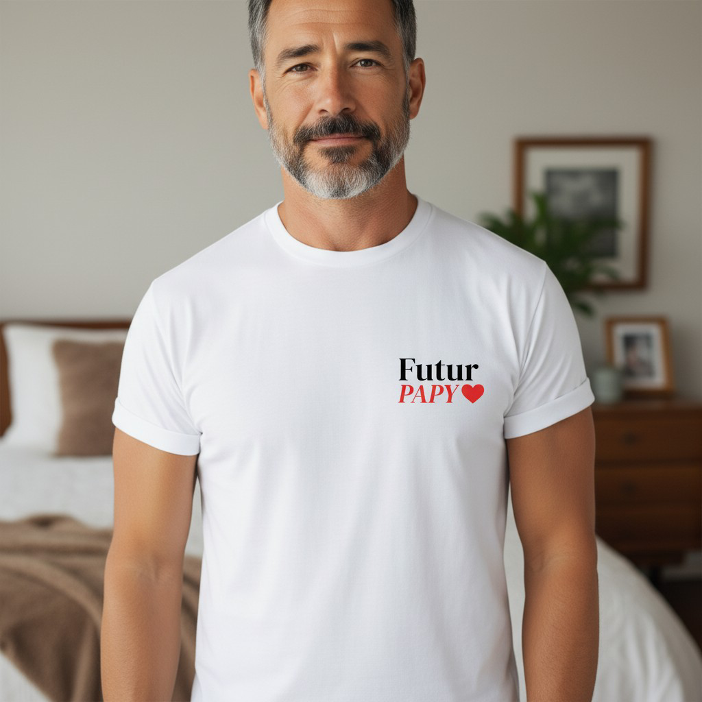 🩶 T-shirt Futur papy