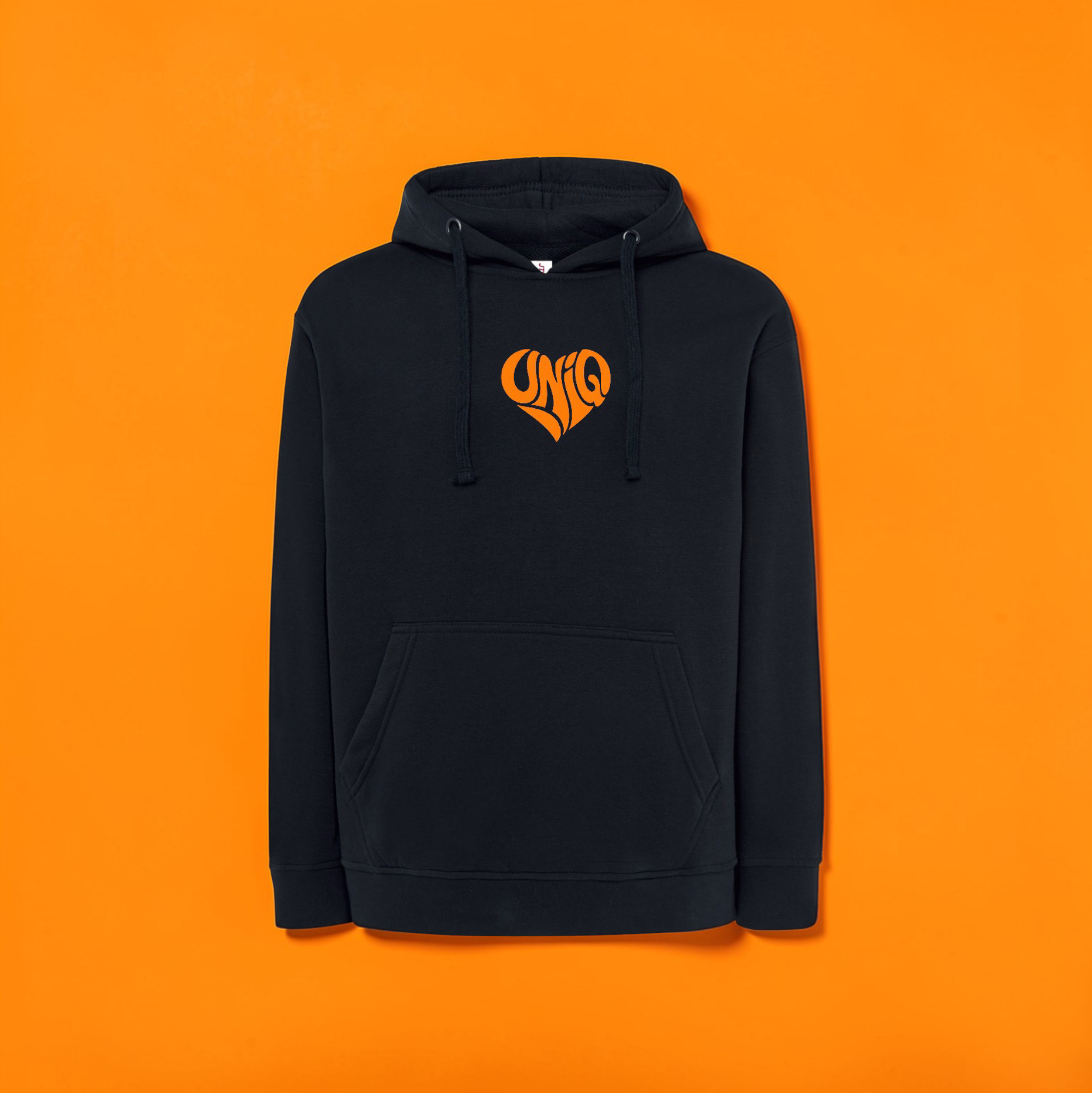 Sweat à capuche UniQ noir
