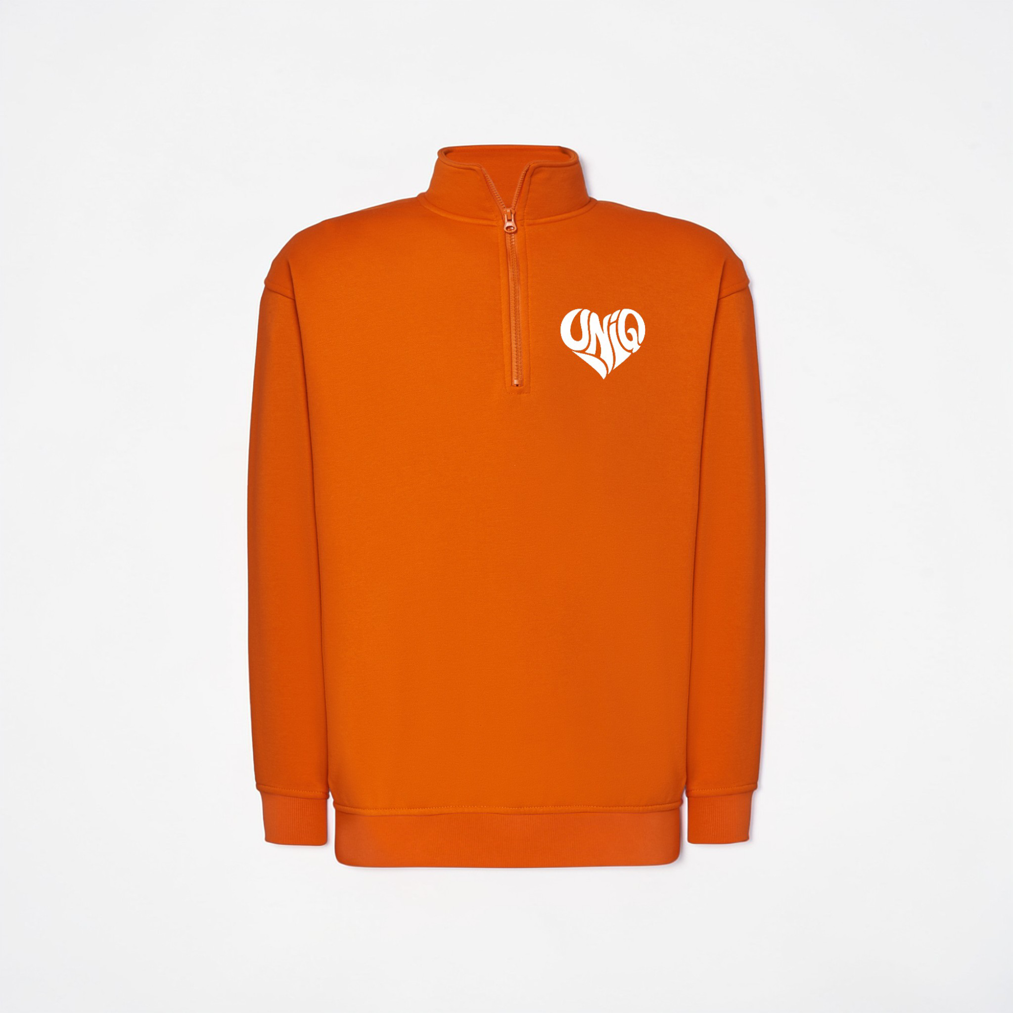 Quart de zip UniQ orange