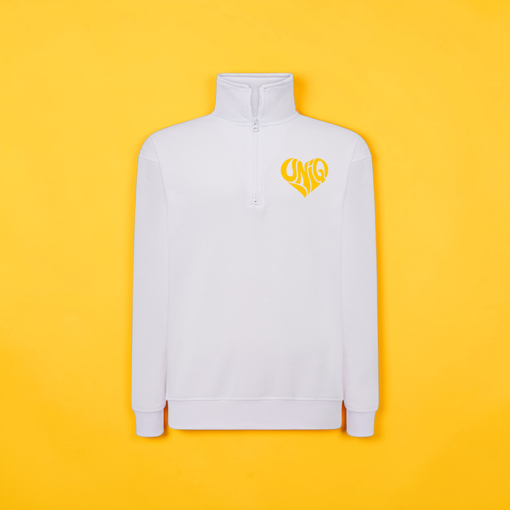 Quart de Zip UniQ blanc