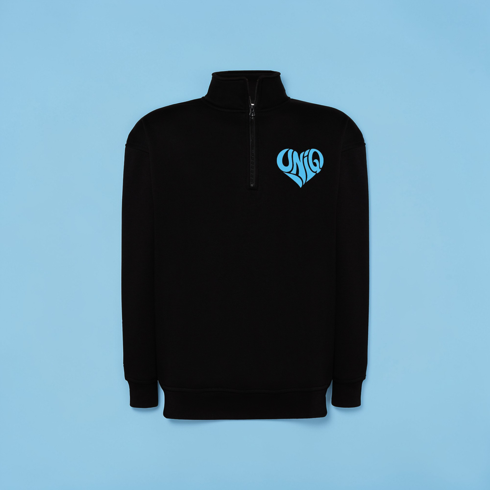 Quart de zip UniQ Noir