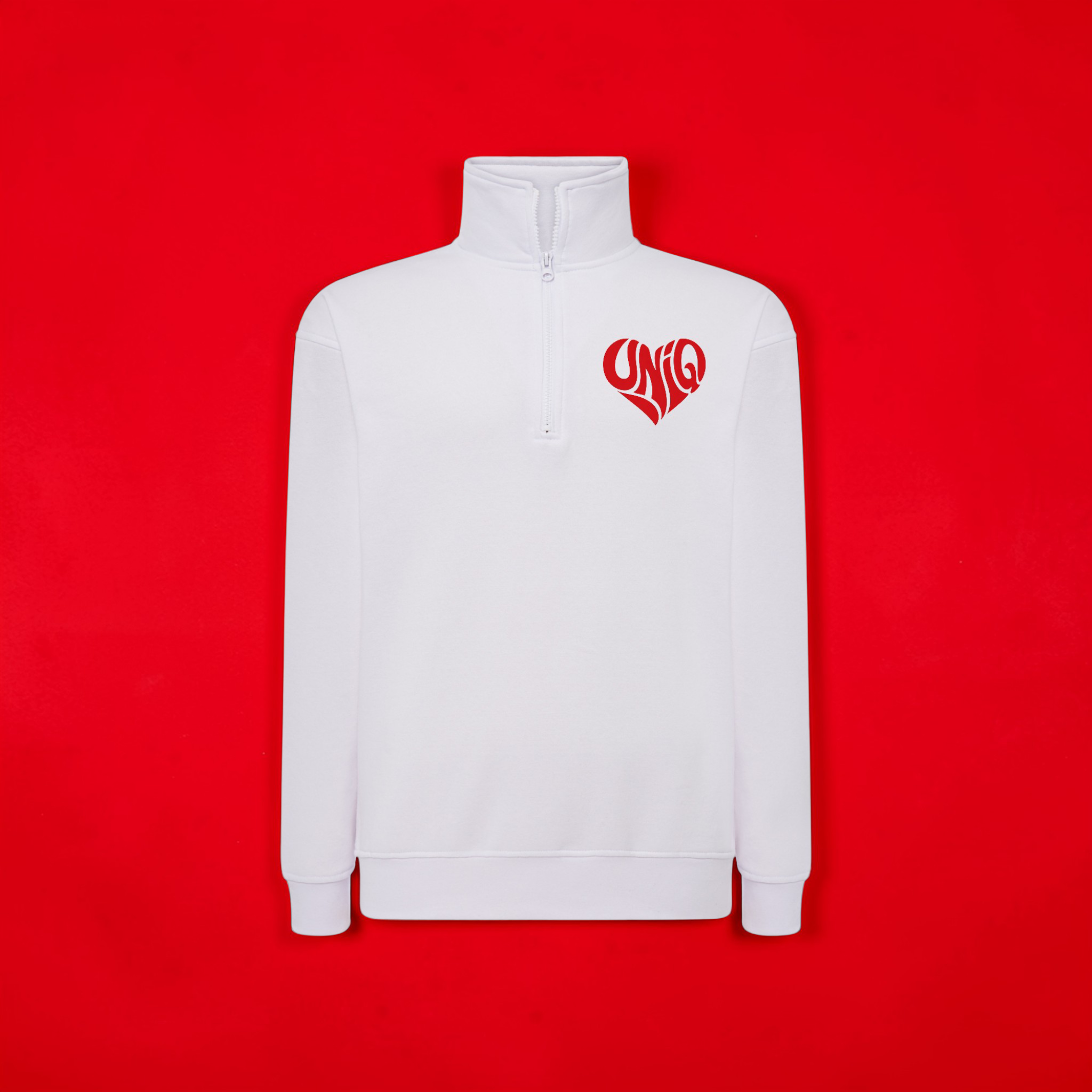 Quart de Zip UniQ blanc