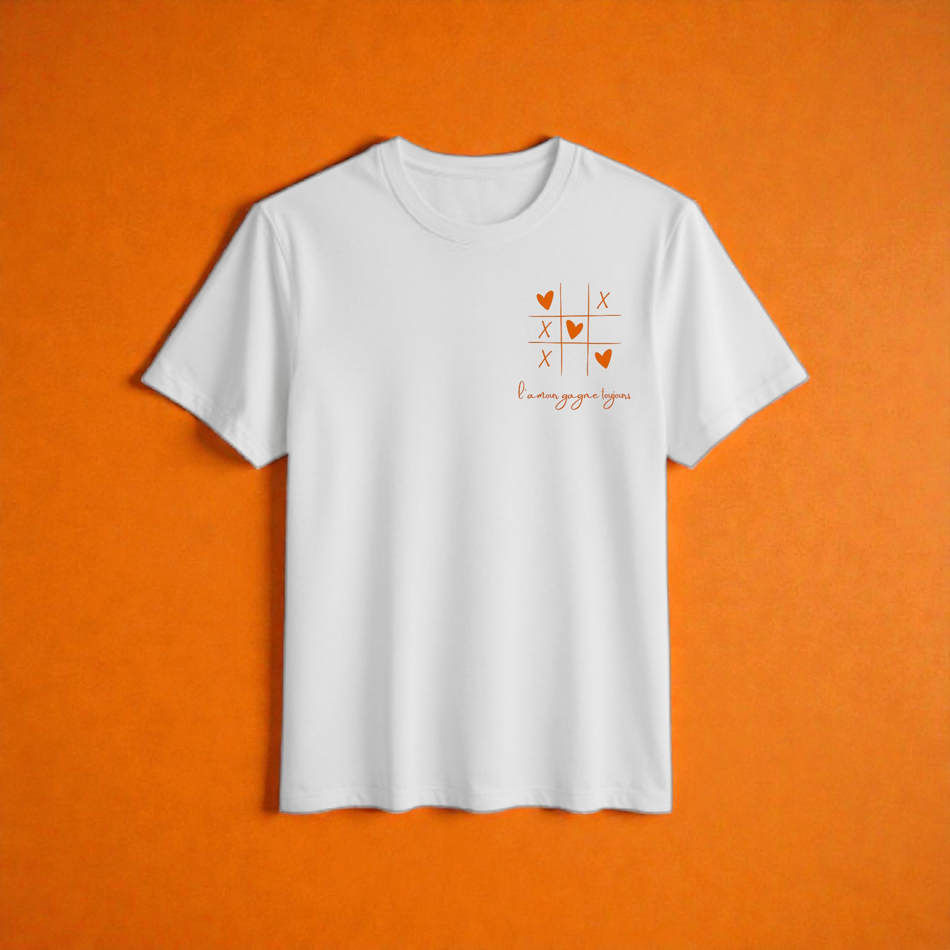 ❤️ T-Shirt "L’Amour Gagne Toujours"