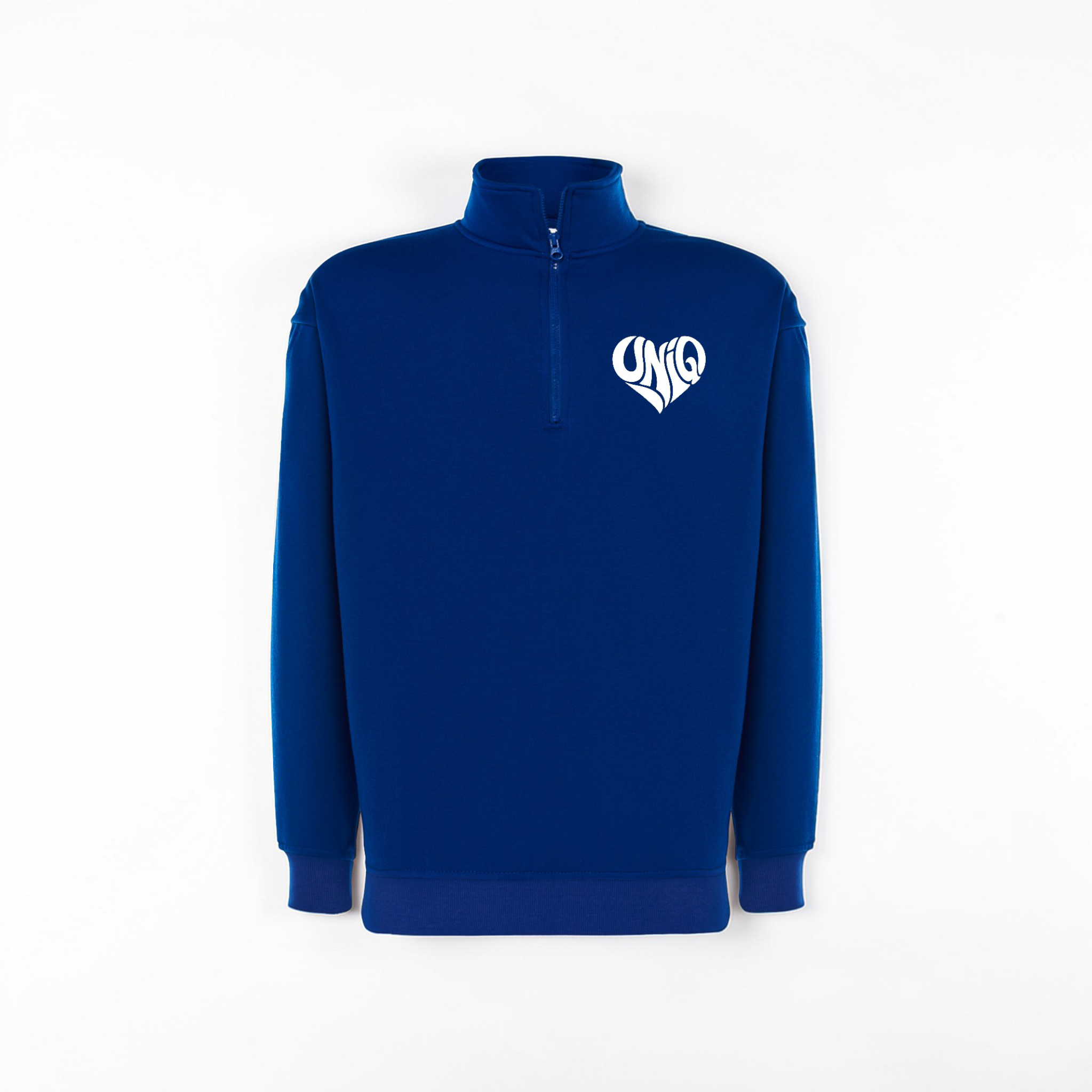 Quart de zip UniQ bleu roi