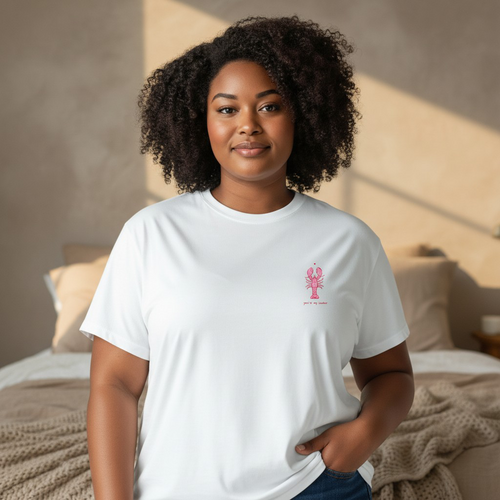 🦞T-shirt "You’re My Lobster" blanc