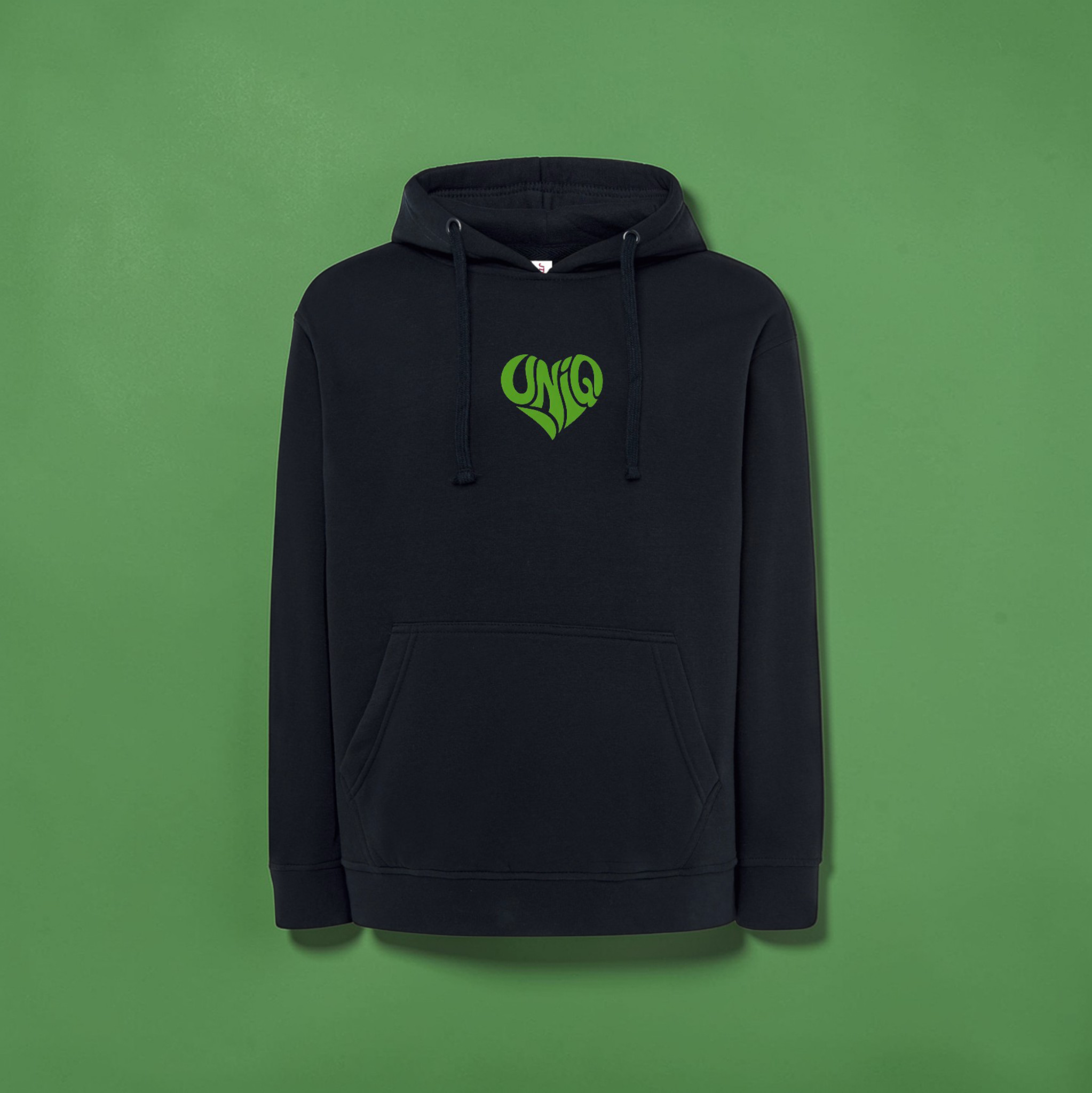 Sweat à capuche UniQ noir