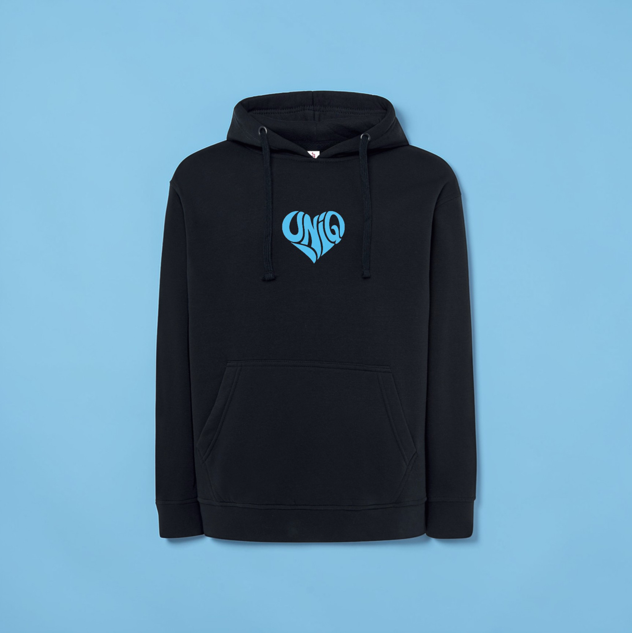 Sweat à capuche UniQ noir