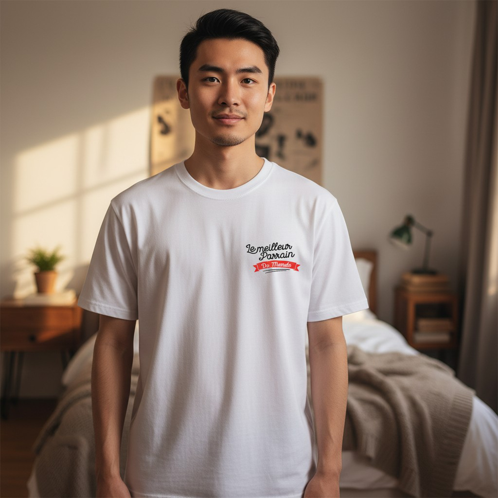 💛 T-shirt Le meilleur parrain