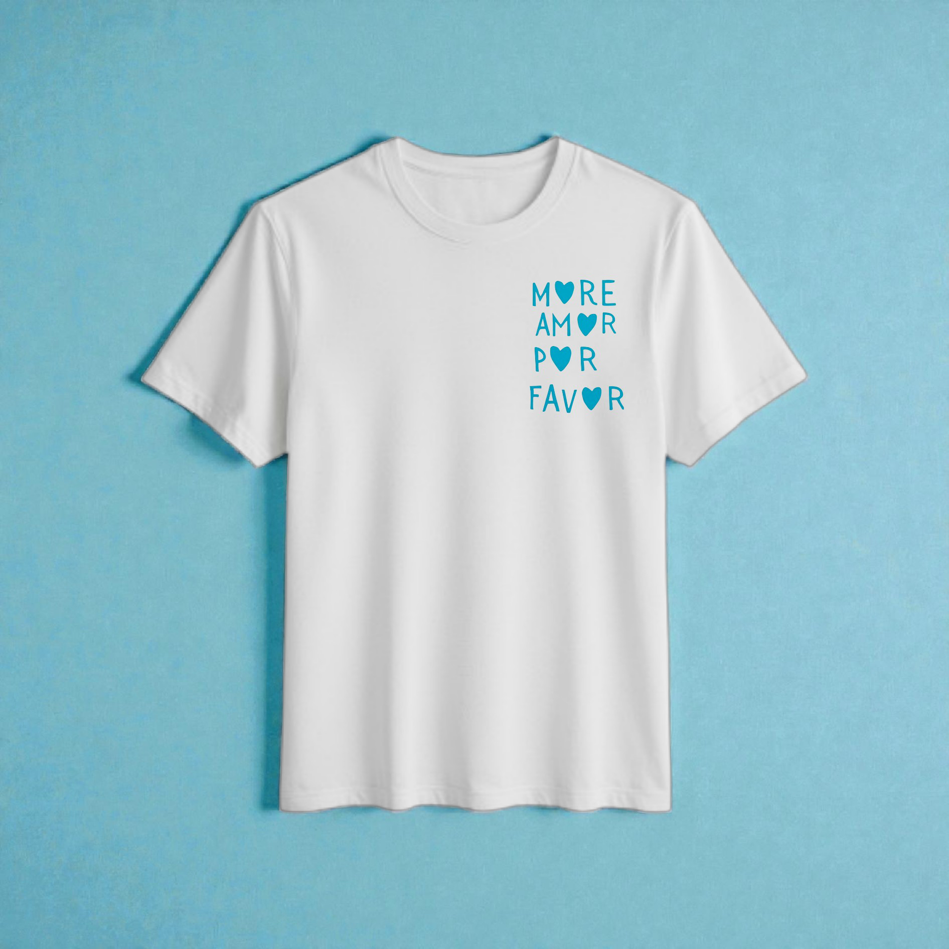 🦩T-Shirt "MORE AMOR POR FAVOR "