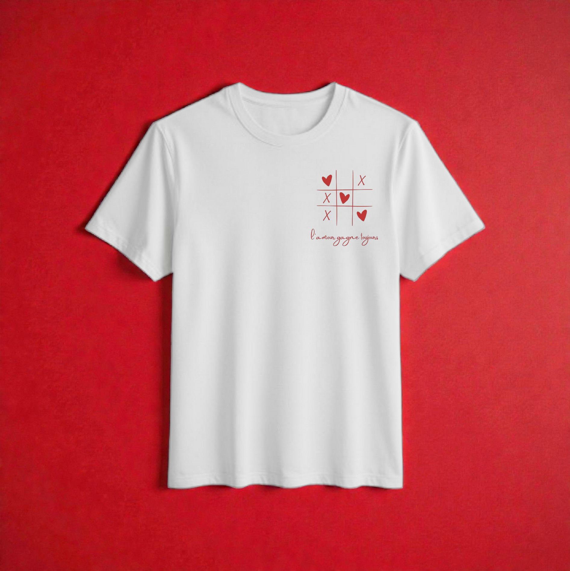 ❤️ T-Shirt "L’Amour Gagne Toujours"