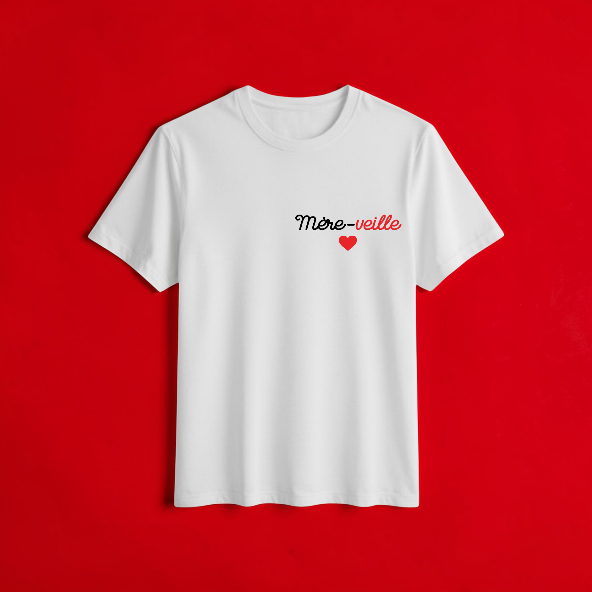 ♥️ T-shirt Mère-veille