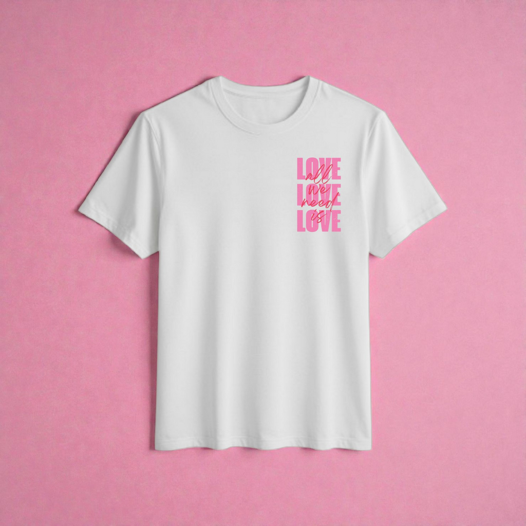 🩷 T-Shirt "Love x3"
