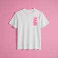 🩷 T-Shirt "Love x3"
