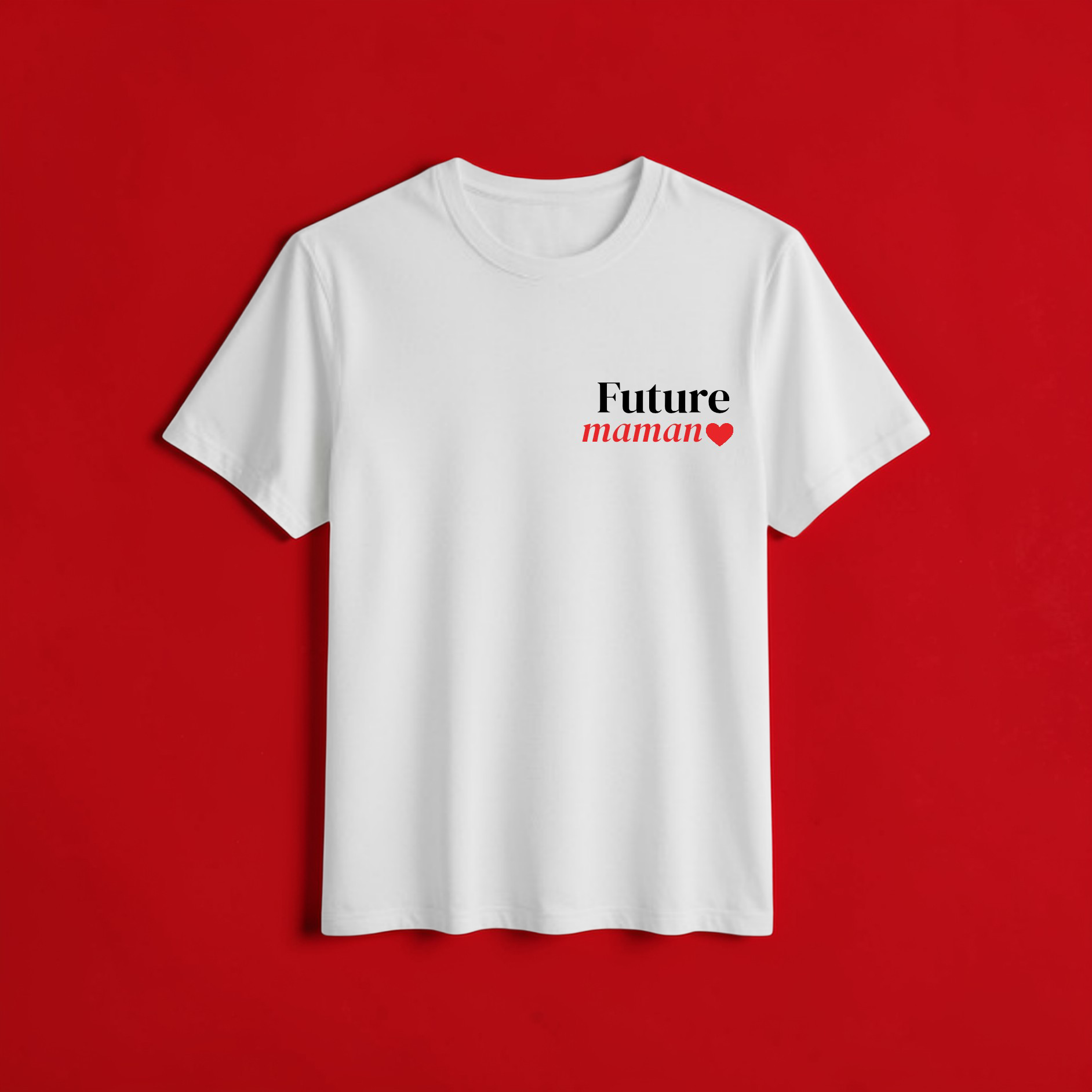 ♥️ T-shirt future maman