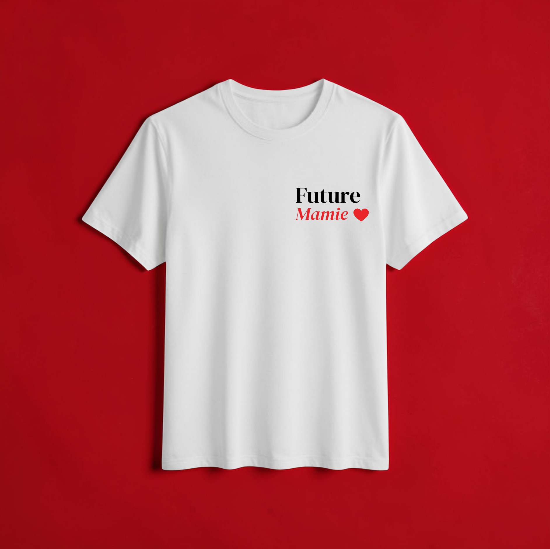 🩷 T-shirt future mamie