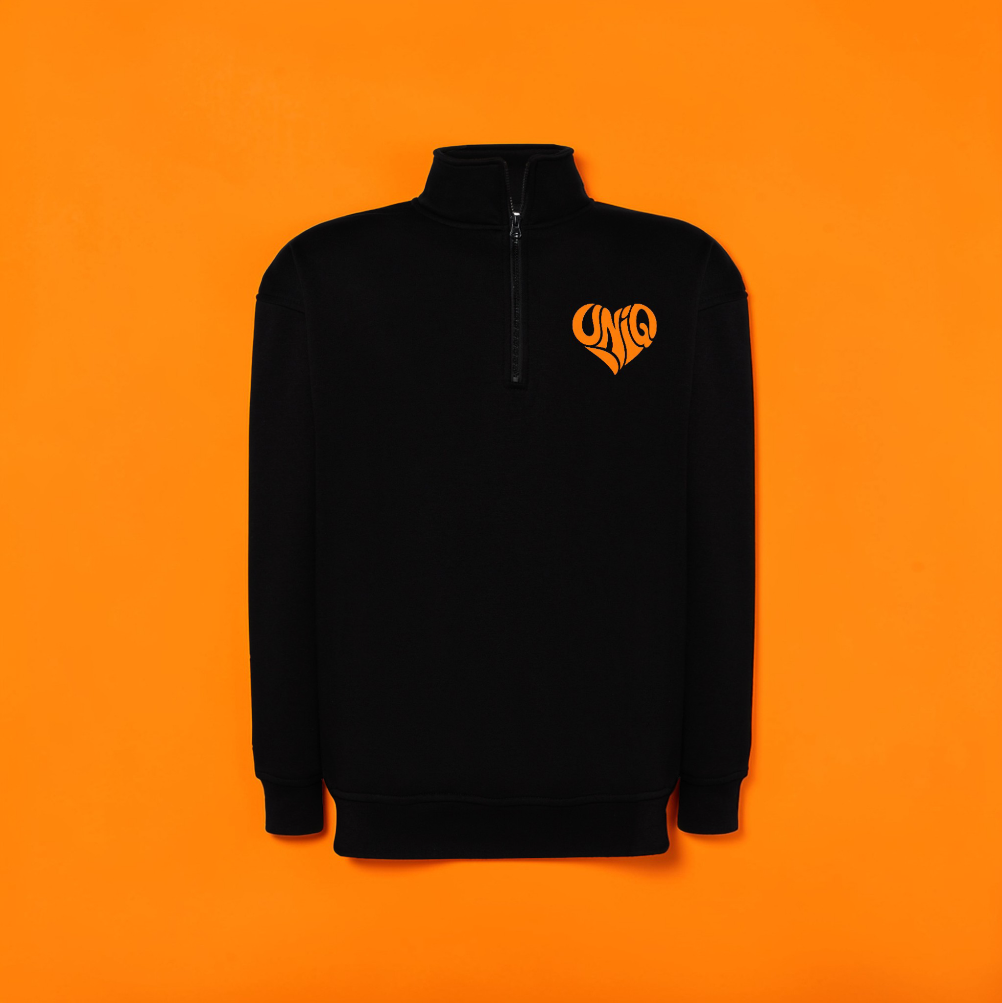 Quart de zip UniQ Noir