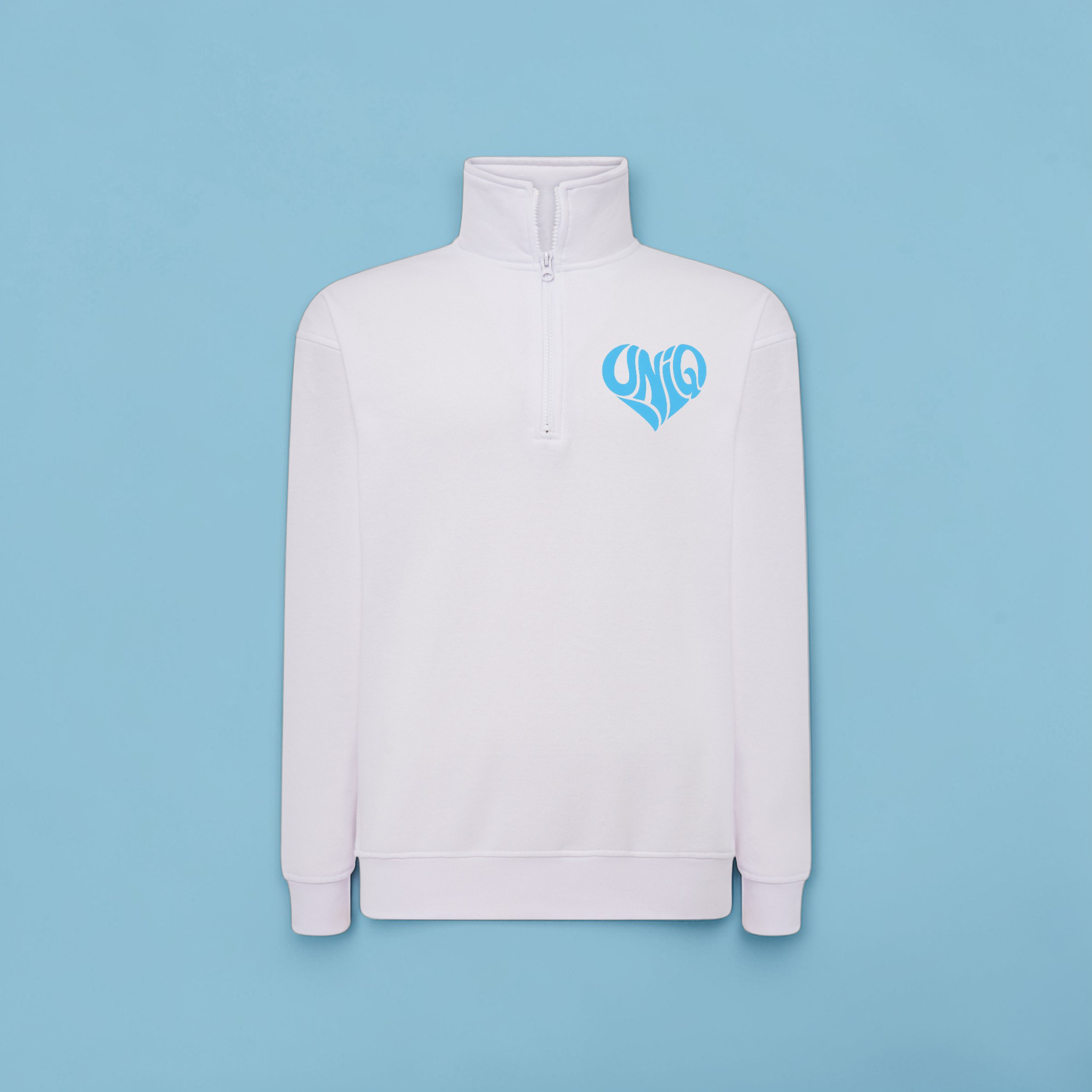 Quart de Zip UniQ blanc