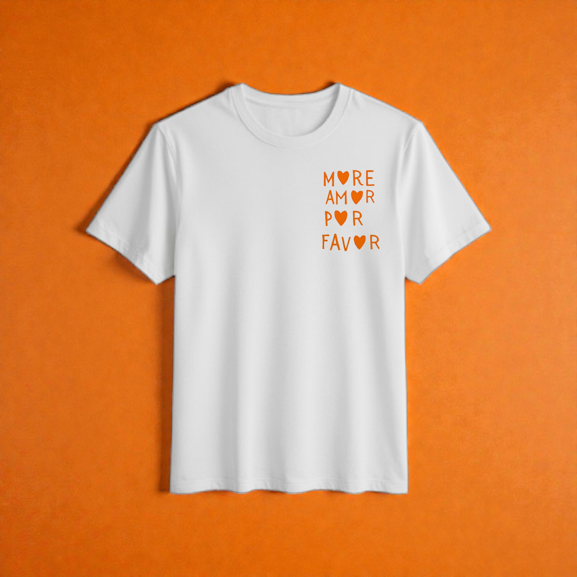 🦩T-Shirt "MORE AMOR POR FAVOR "