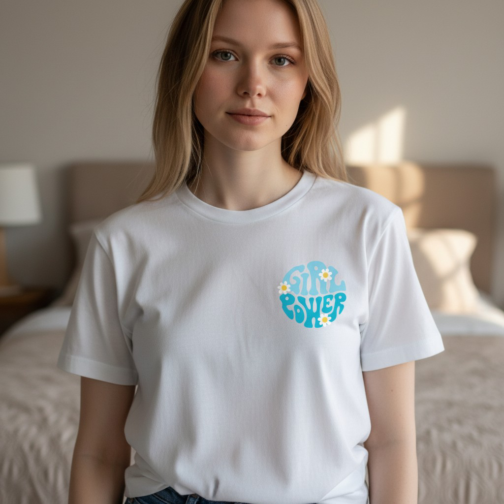 🩵 T-shirt "Girl power"