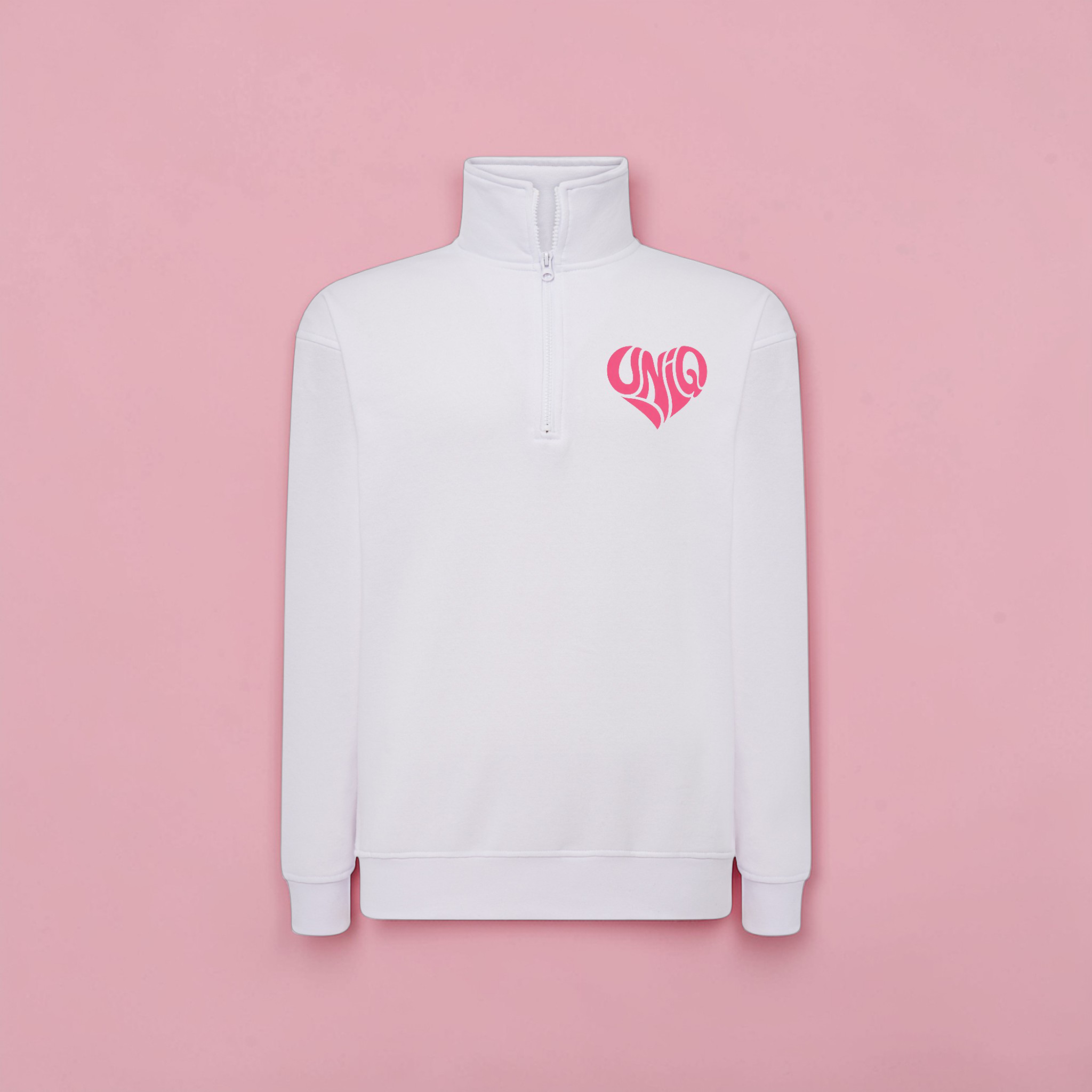 Quart de Zip UniQ blanc