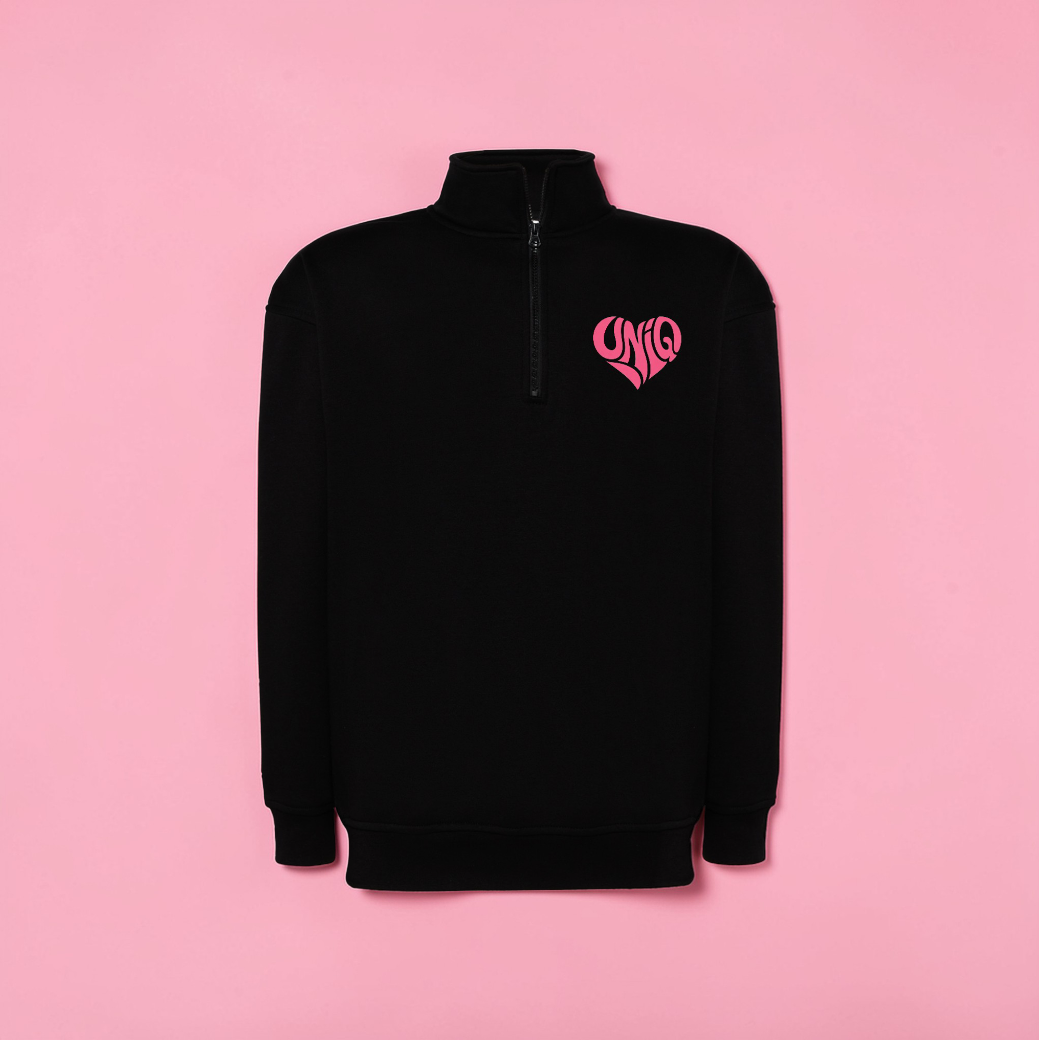 Quart de zip UniQ Noir