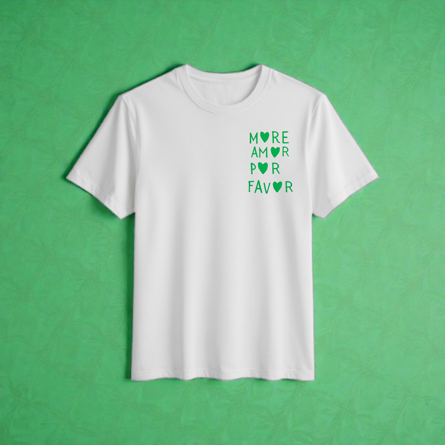 🦩T-Shirt "MORE AMOR POR FAVOR "