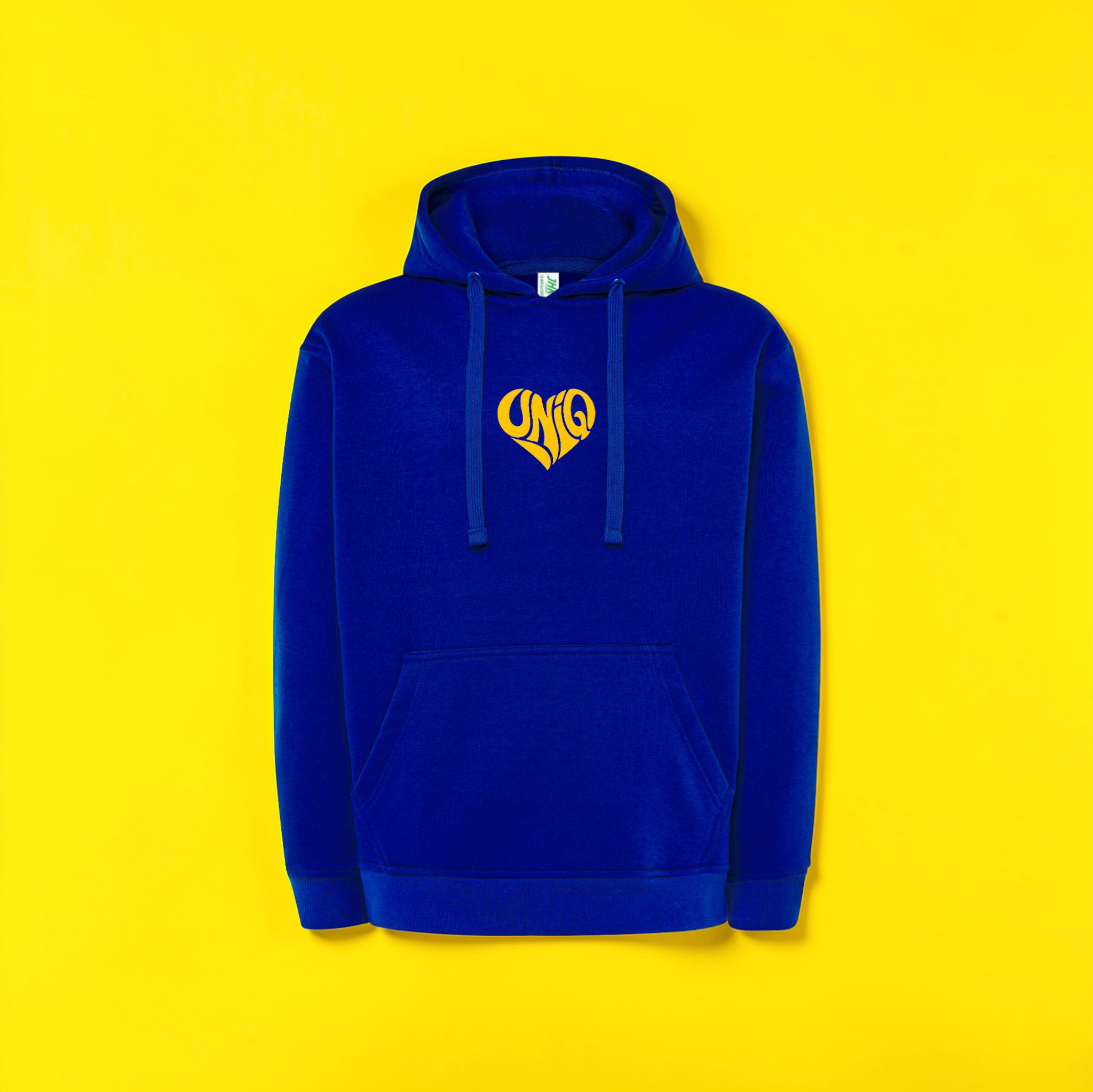 Sweat à capuche UniQ bleu roi