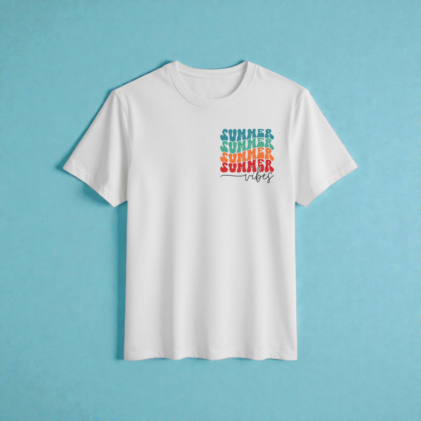 🌊 T-Shirt "Summer x4"