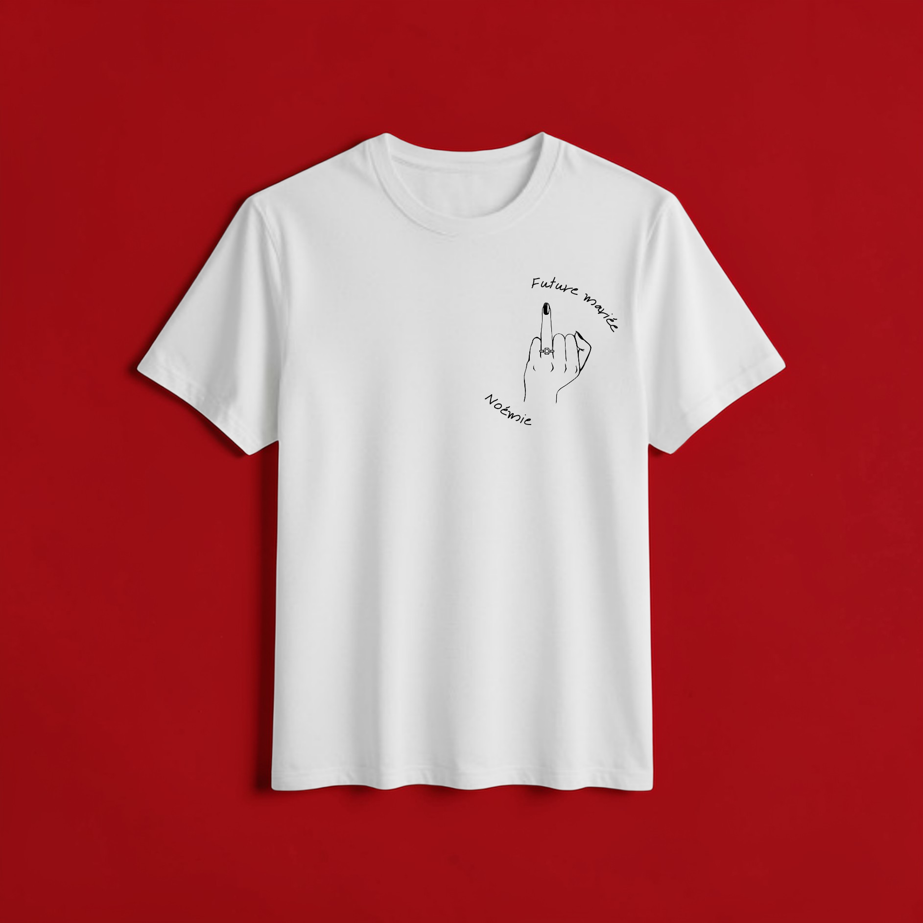 💍T-shirt EVJF future mariée (personnalisation)