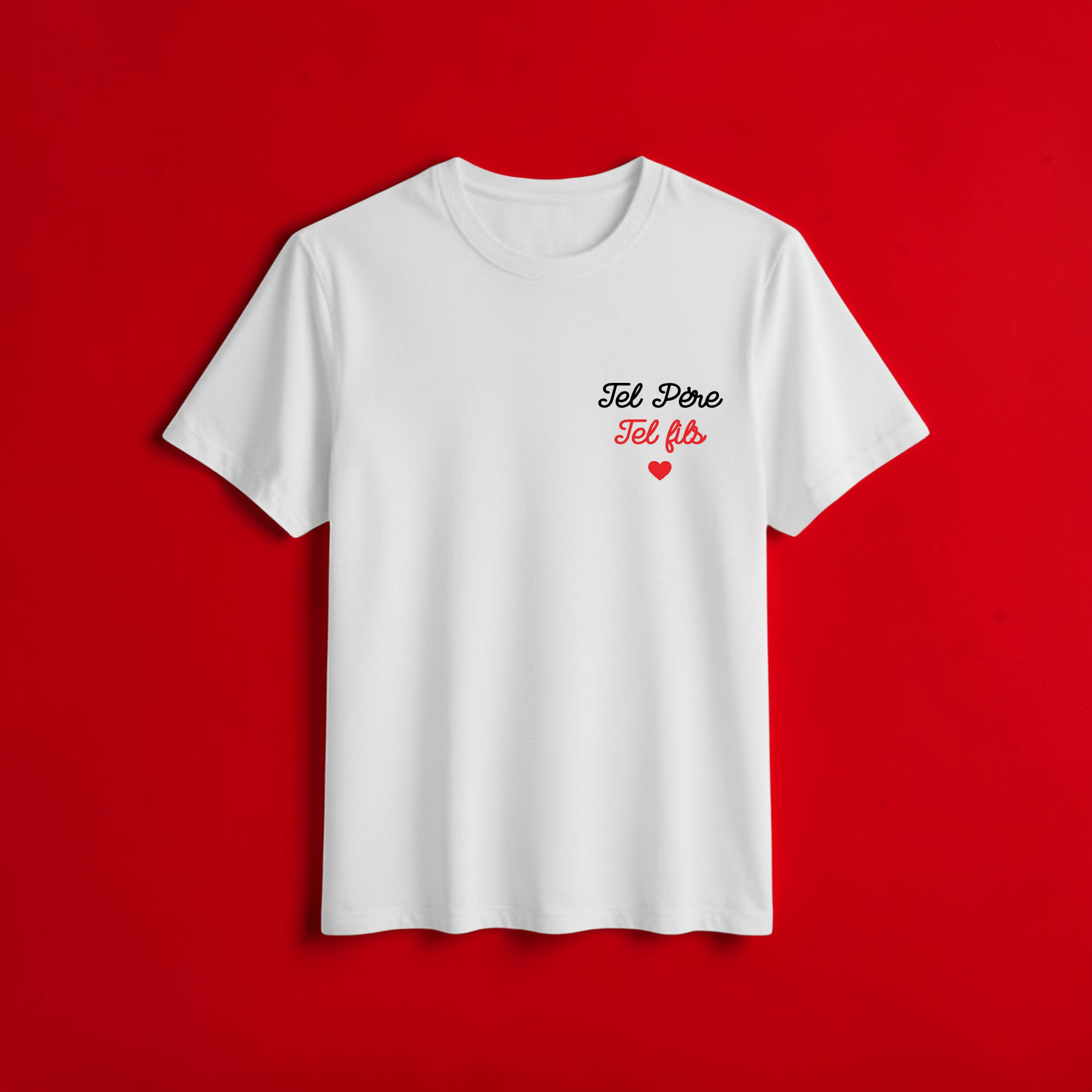 🩵 T-shirt tel père tel fils