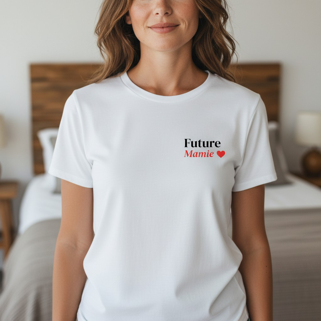 🩷 T-shirt future mamie
