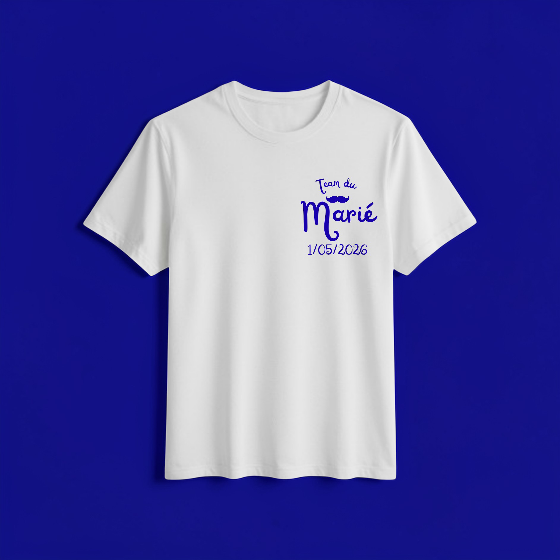 💍T-shirt EVG Team du marié (personnalisation)