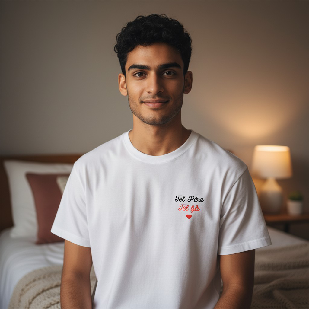 🩵 T-shirt tel père tel fils